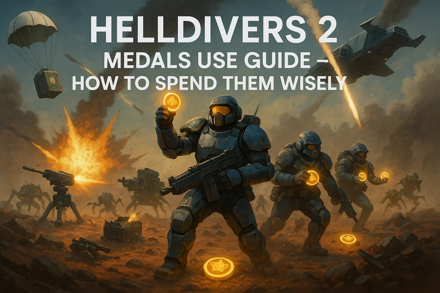 Helldivers 2 Medals Use Guide – How to Spend Them Wisely