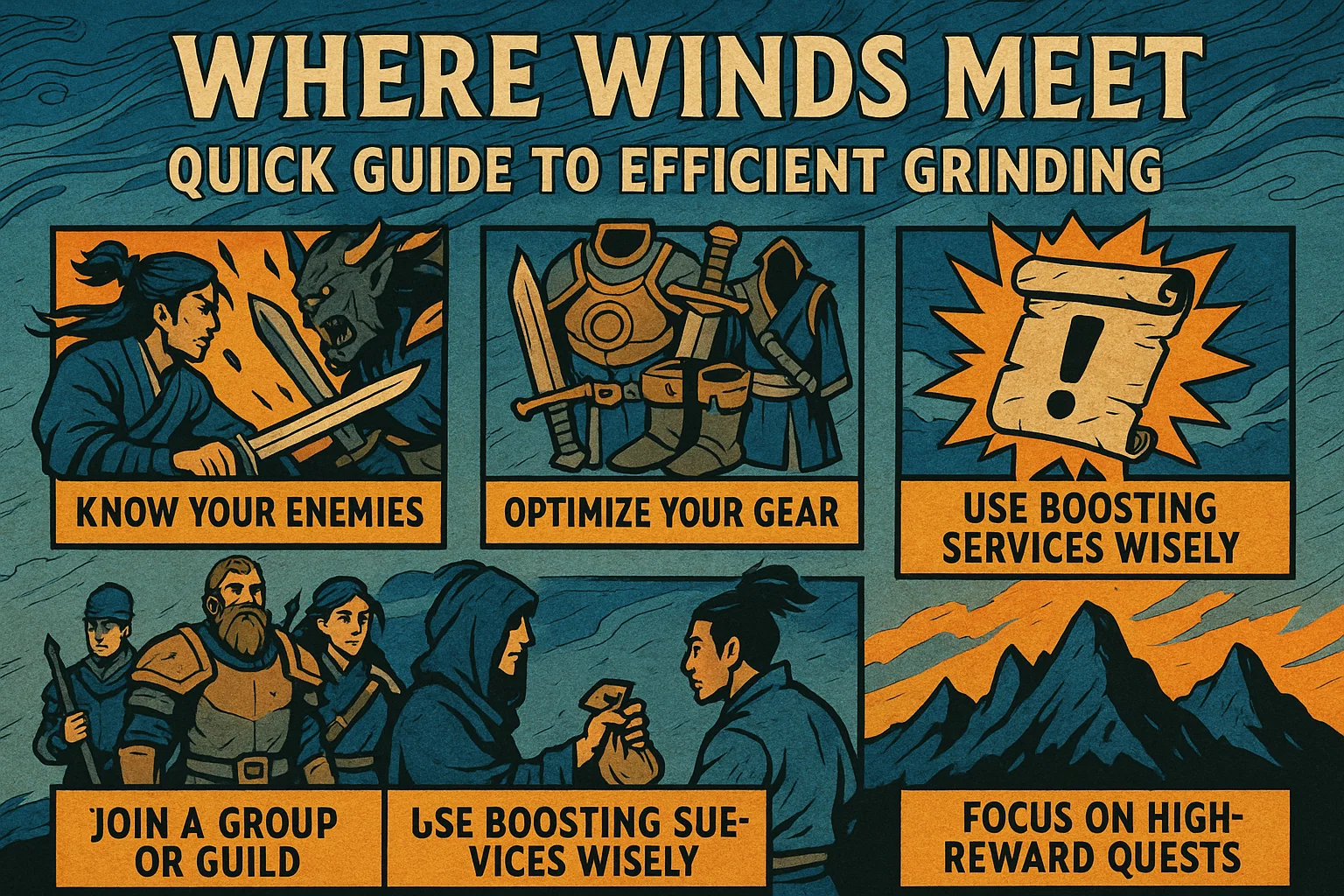 Where Winds Meet: Quick Guide to Efficient Grinding