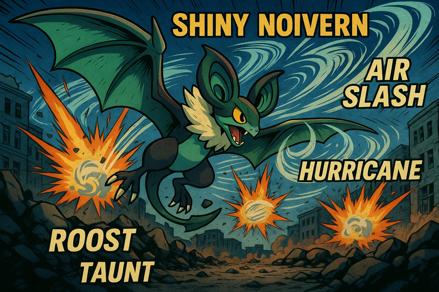 Shiny Noivern Air-Damage Builds in Pokémon Legends: Z-A