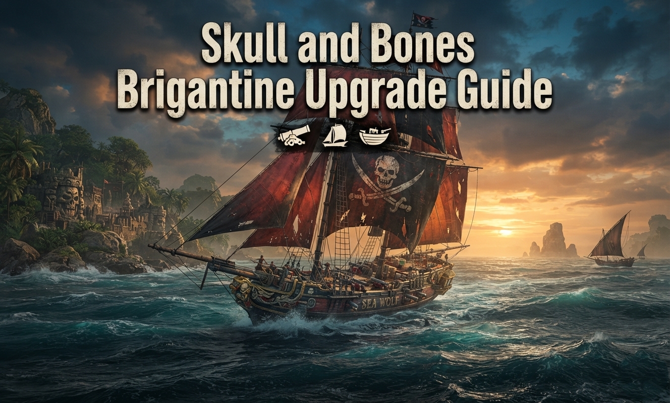 Skull and Bones Brigantine Upgrade Guide